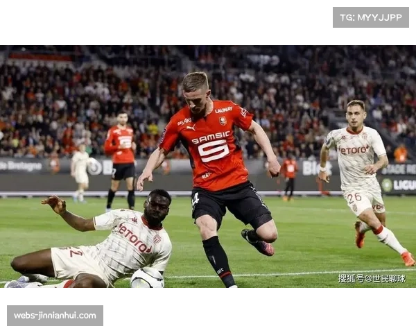 布雷斯特vs摩纳哥全场数据：客队控球率56%，射正比8-3